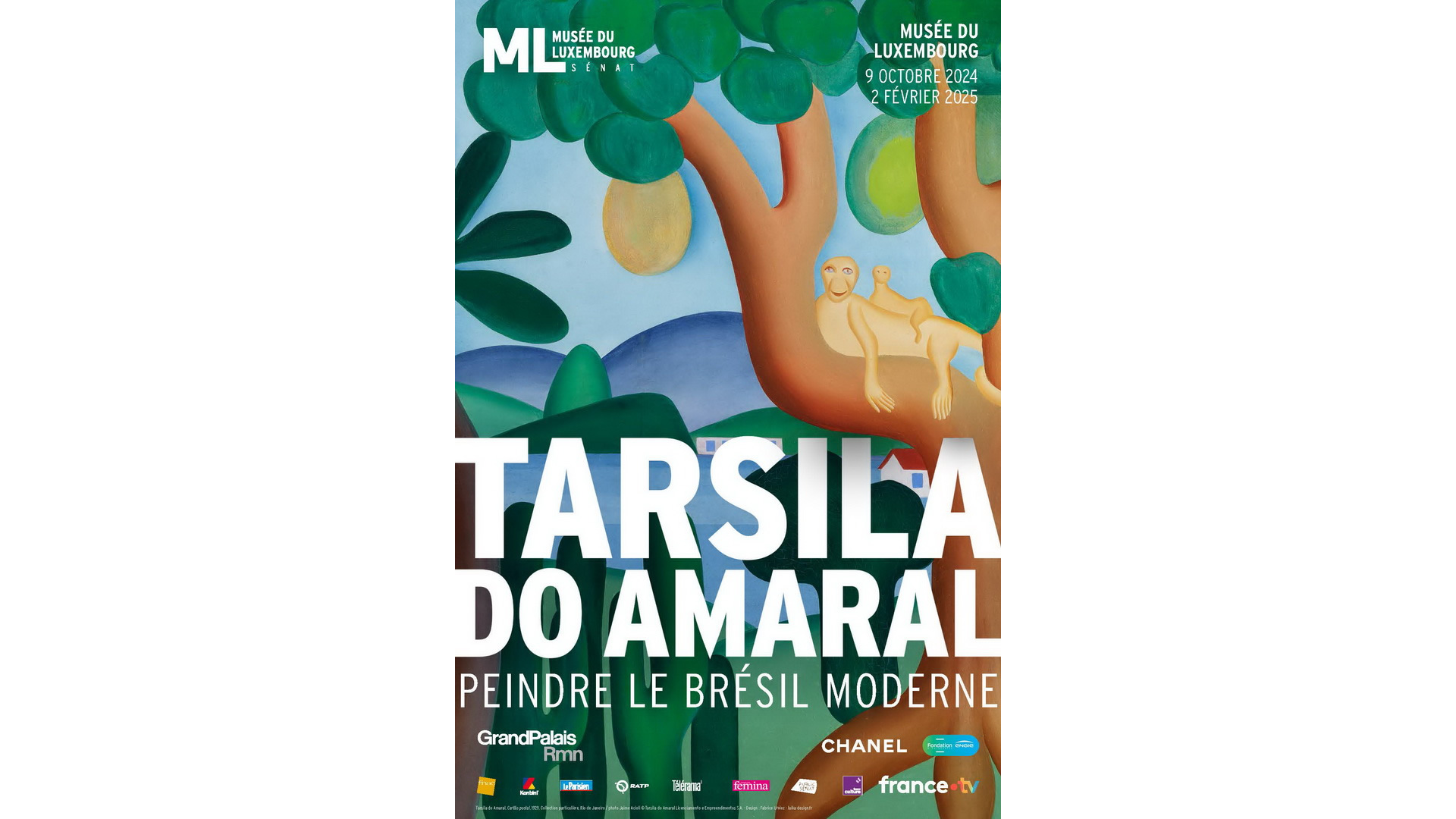 Exposition « Tarsila do Amaral - Peindre le Brésil moderne » au musée du Luxembourg